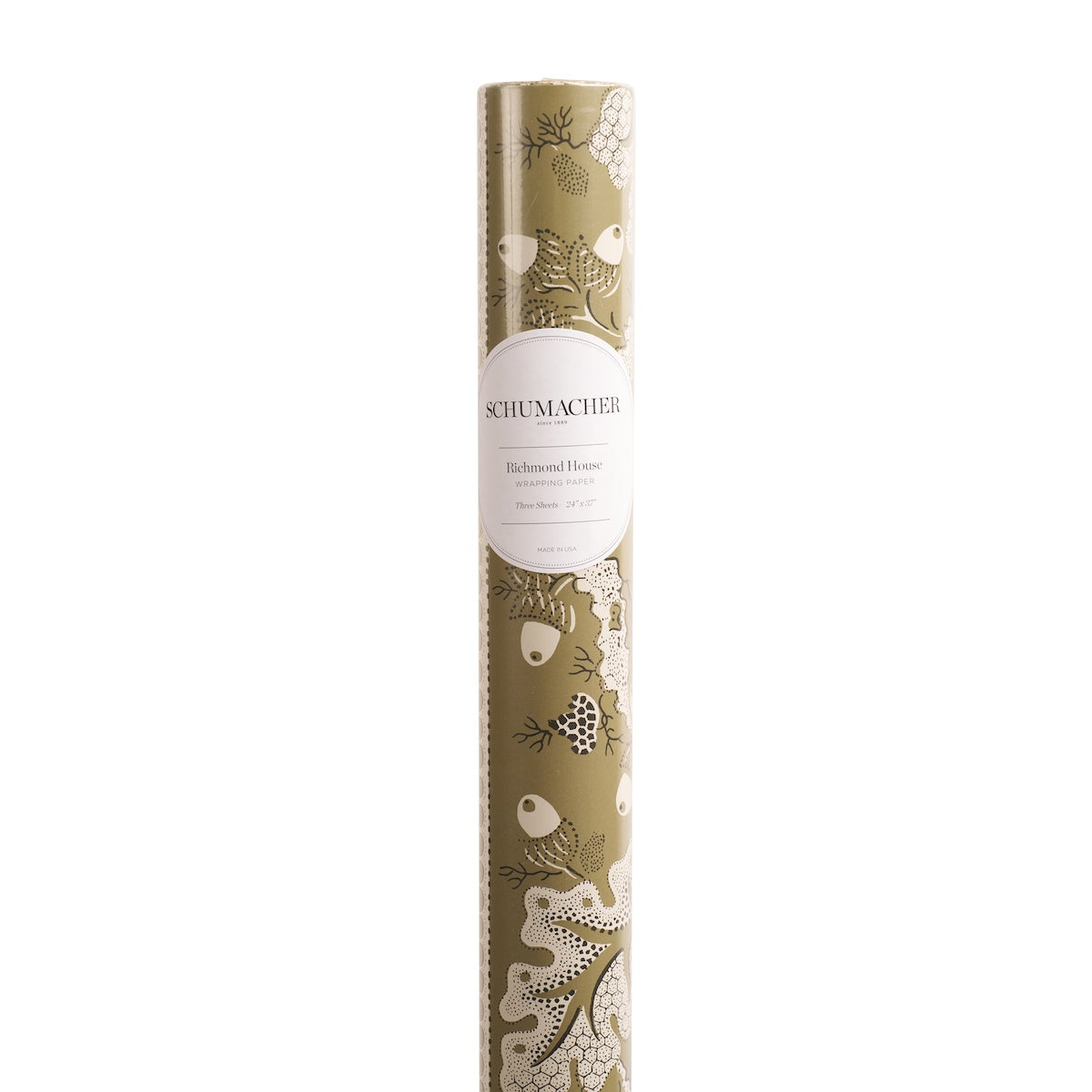 Richmond House Wrapping Paper - Sage