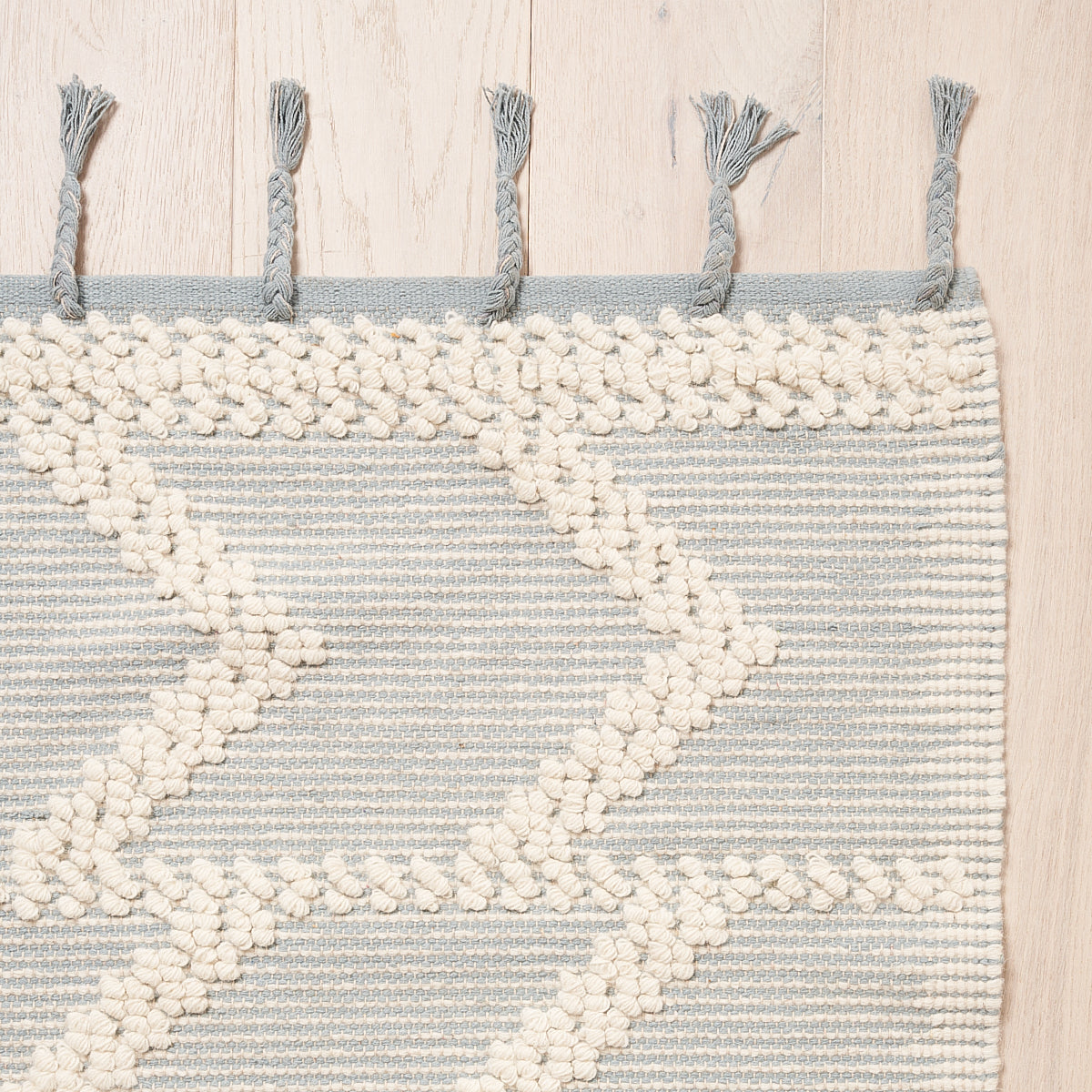 Tappeto con nodo francese Malta | Cielo