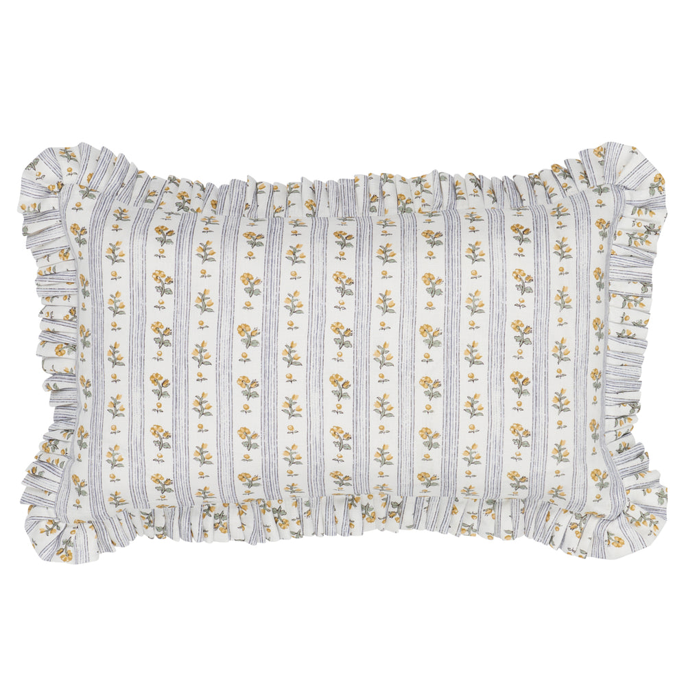 Cuscino a righe Cabanon | Giallo