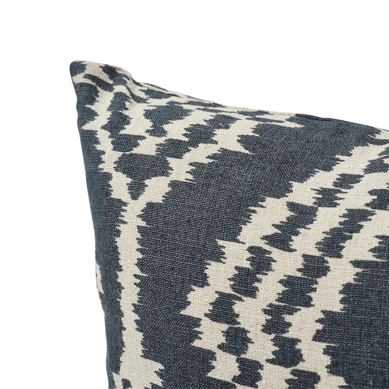Cuscino Asaka Ikat | Carbone