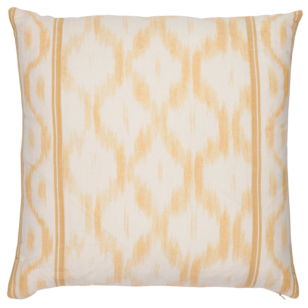 Santa Monica Ikat Pillow | Yellow