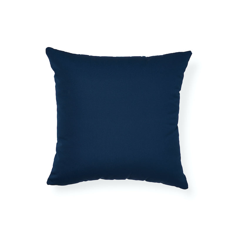 Iconic Leopard I/O Pillow - Navy