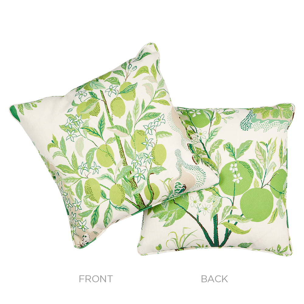 Citrus Garden I/O Pillow - Leaf
