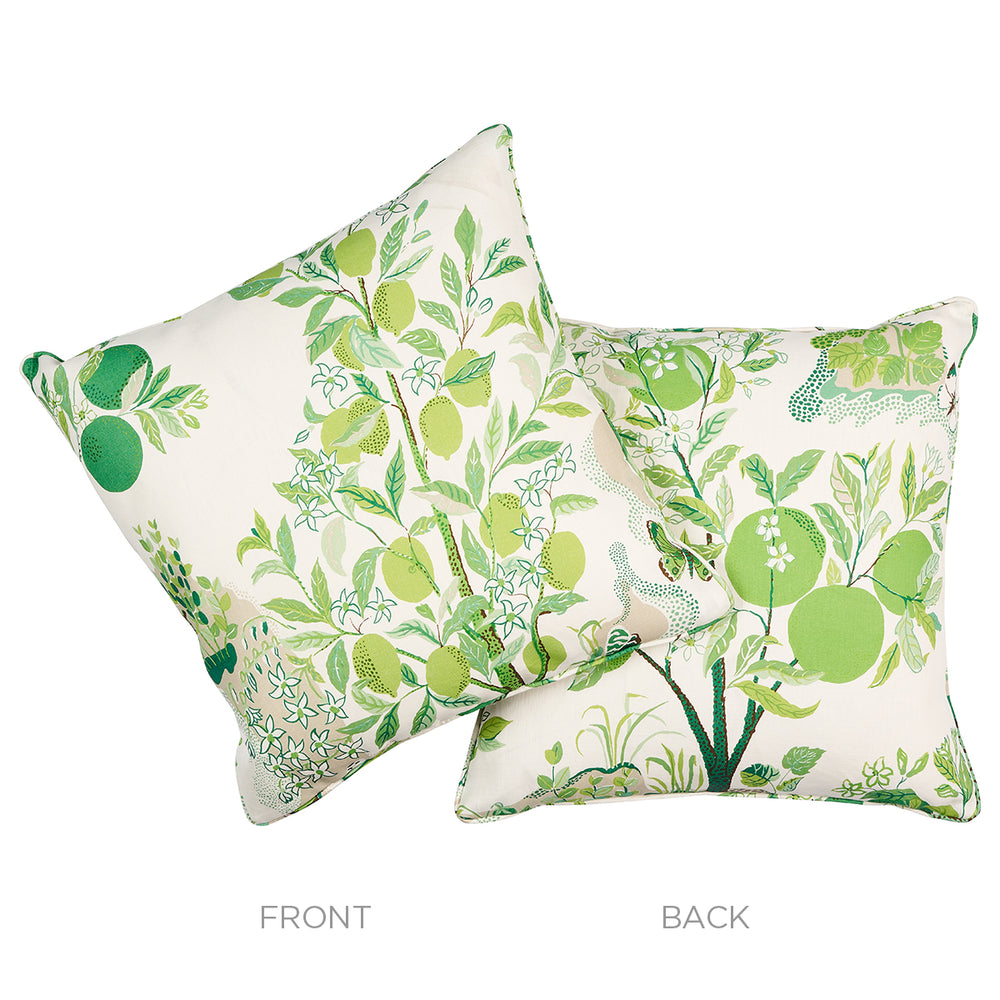 Citrus Garden I/O Pillow - Leaf