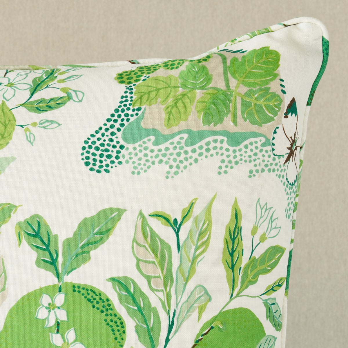 Citrus Garden I/O Pillow - Leaf