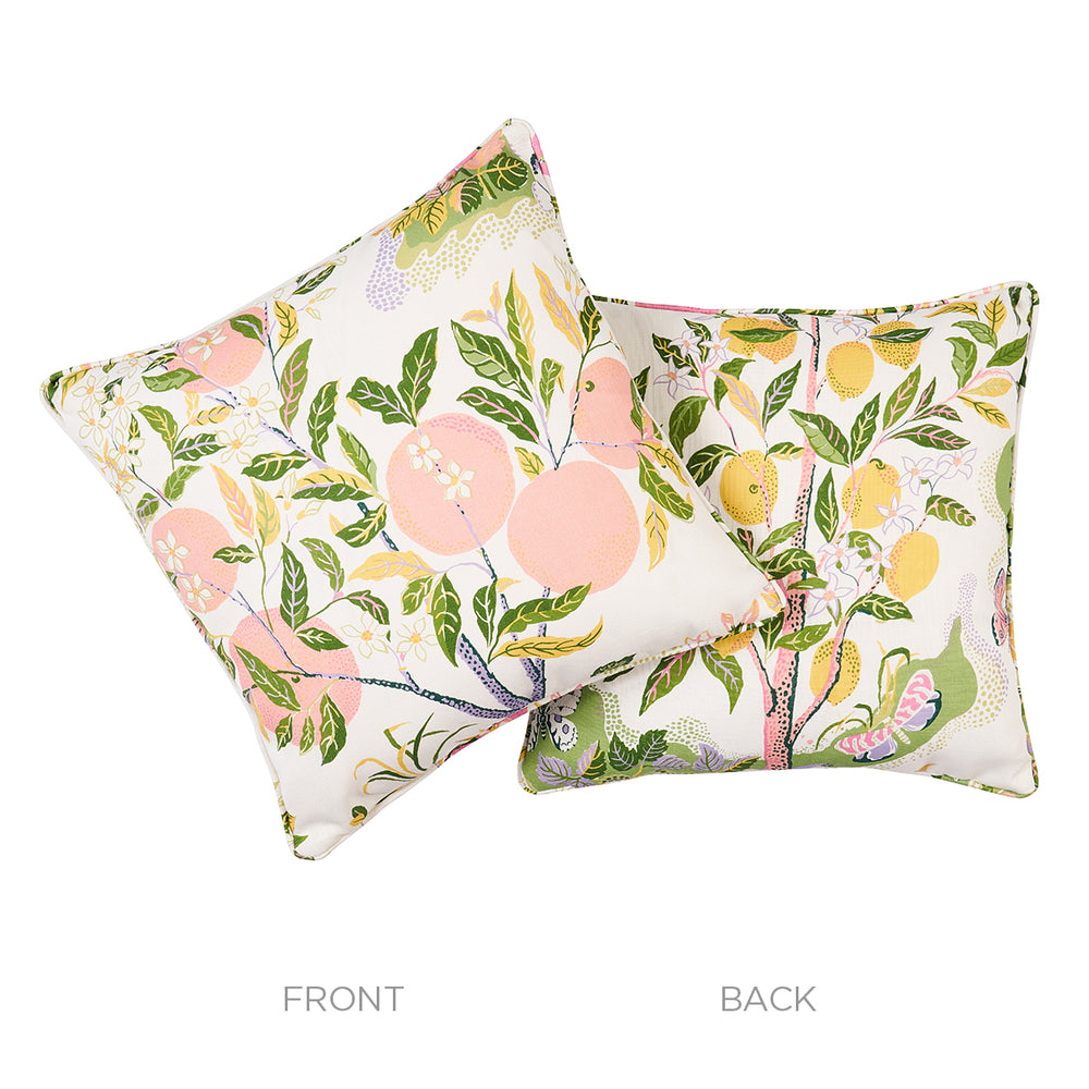 Citrus Garden I/O Pillow - Garden