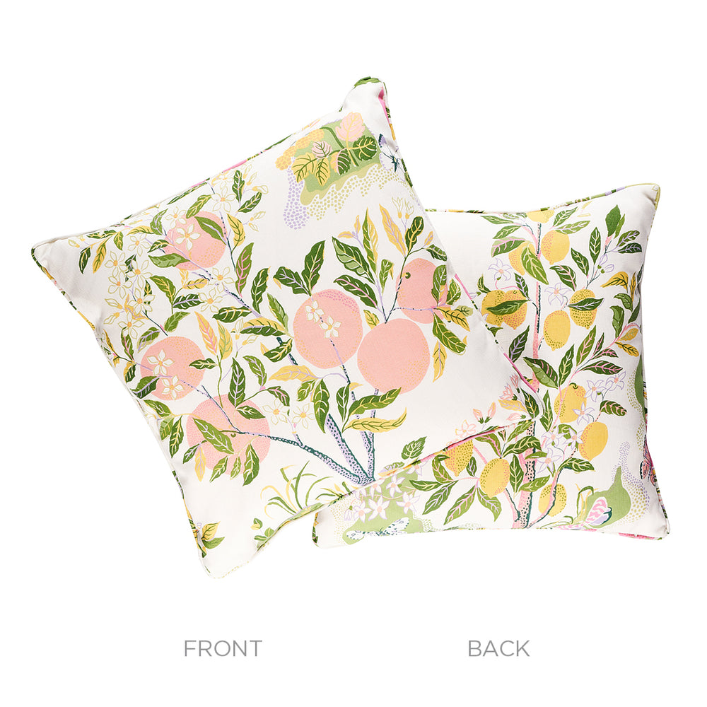Citrus Garden I/O Pillow - Garden