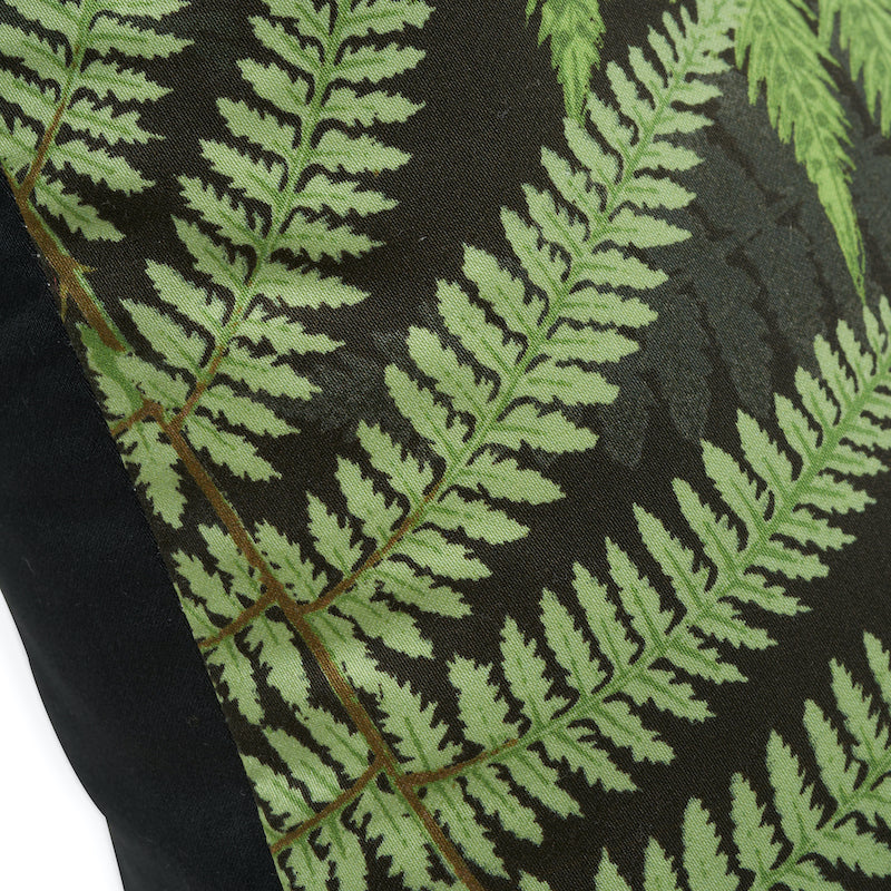 Cuscino Fernarium | Verde e nero
