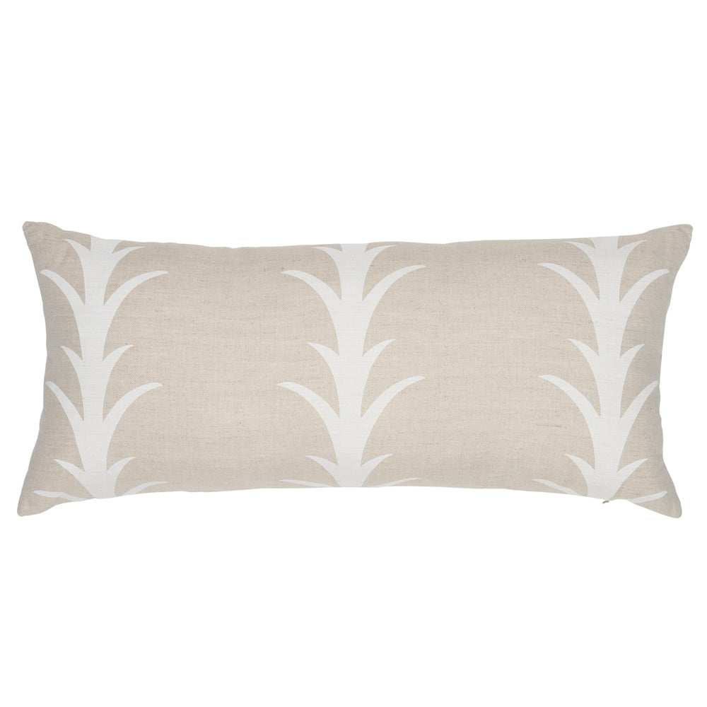 Acanthus Stripe Pillow | Natural