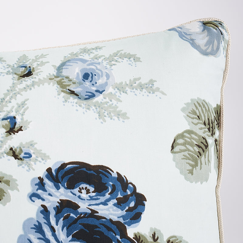 Cuscino in chintz Salisbury | Celadon