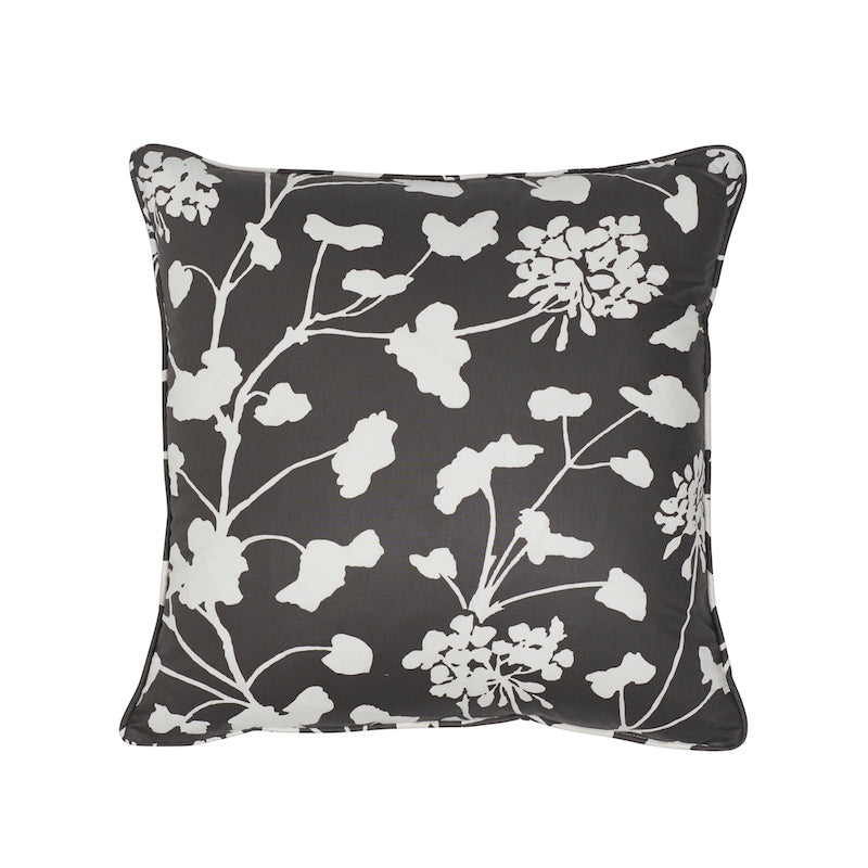 Cuscino Pennick Chintz | Nero