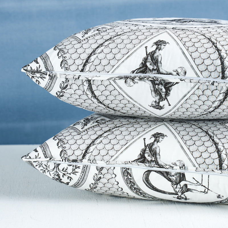 Cuscino Les Scenes Contemporaine | Nero