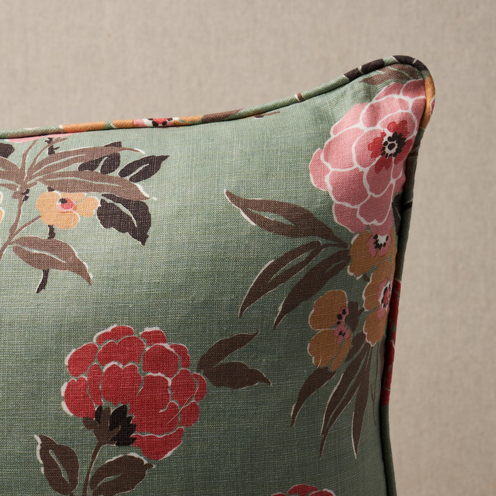 Valentina Floral Pillow | Green