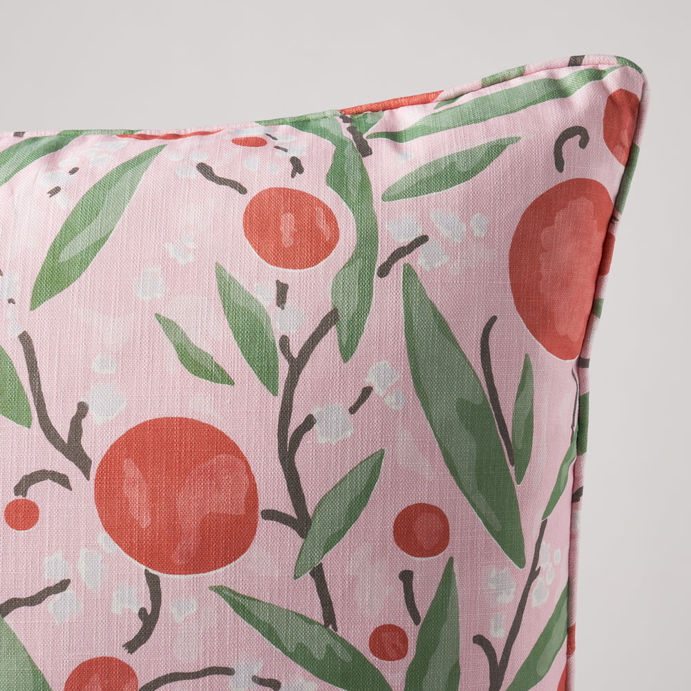 Mirabelle Pillow | Cherry & Blush