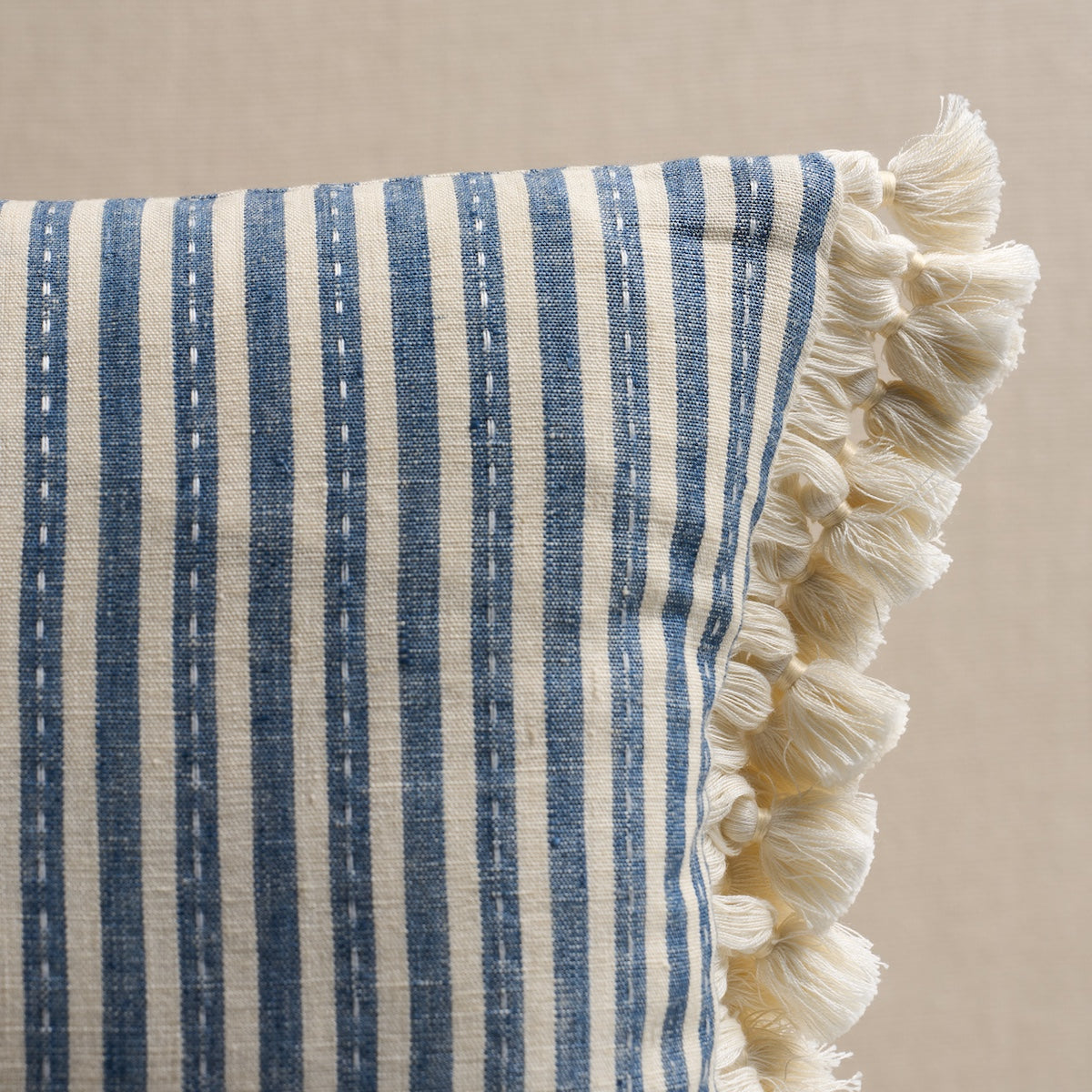 Mathis Ticking Stripe | Indigo