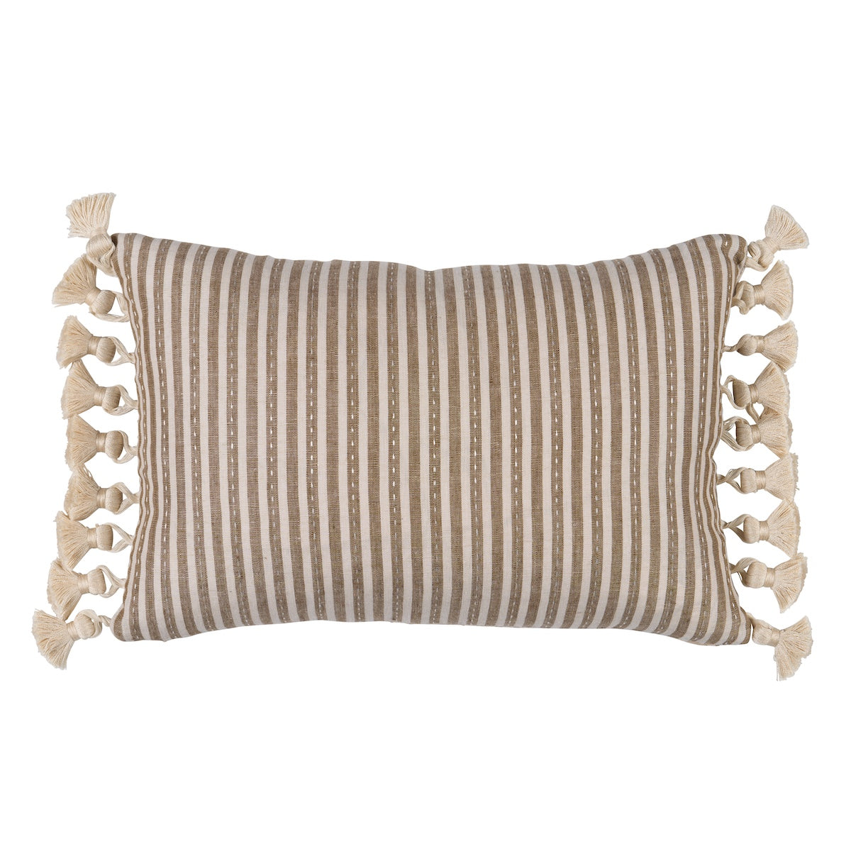 Mathis Ticking Stripe | Flax