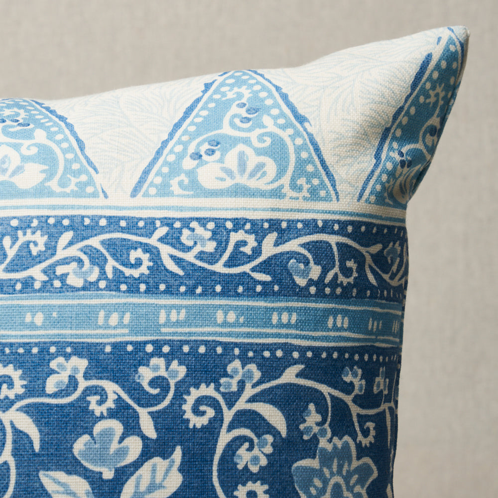 Foxglove I/O Pillow - Indigo
