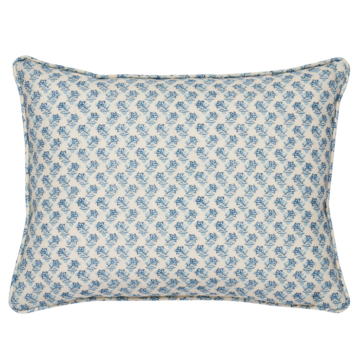 Oleander I/O Pillow - Indigo