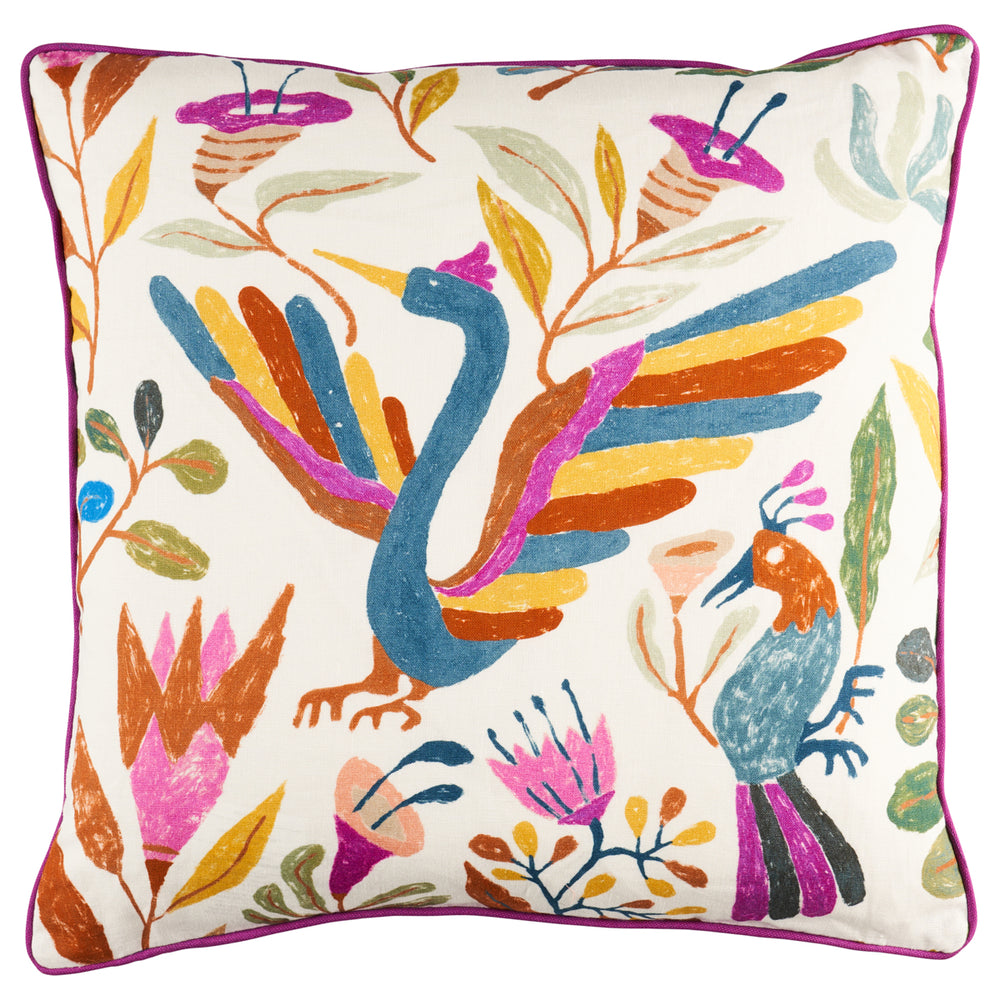 Canopy Pillow - Multi Birds