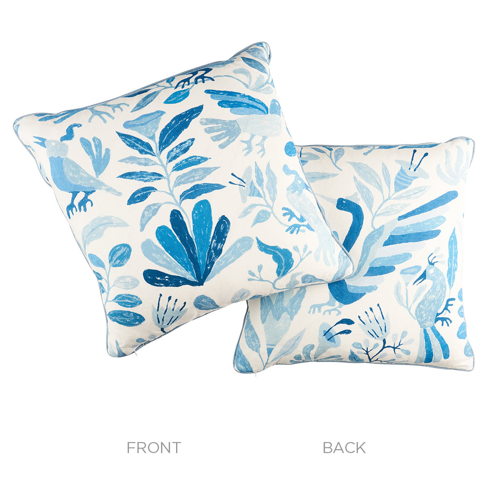 Canopy Pillow - Blue Birds
