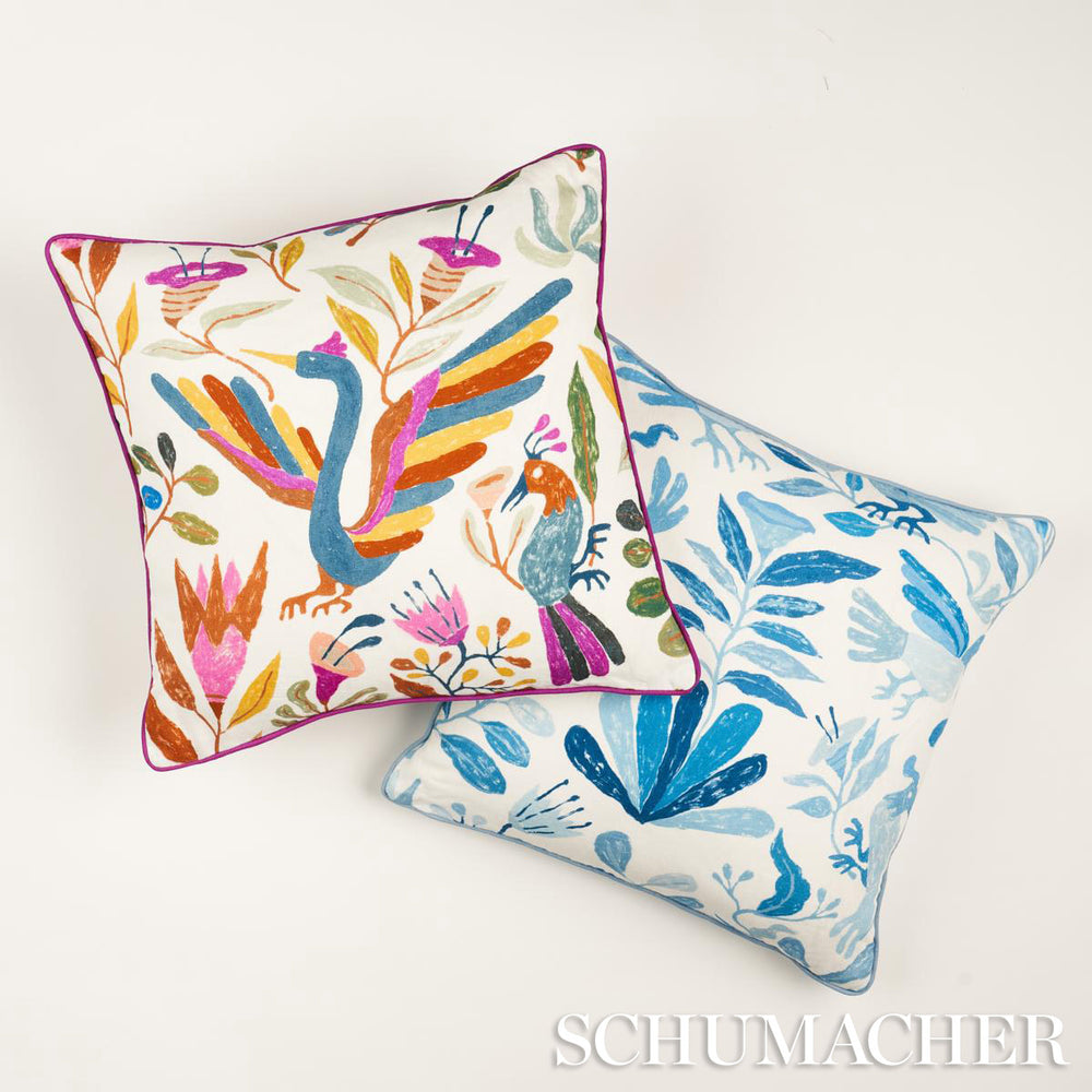 Canopy Pillow - Blue Birds