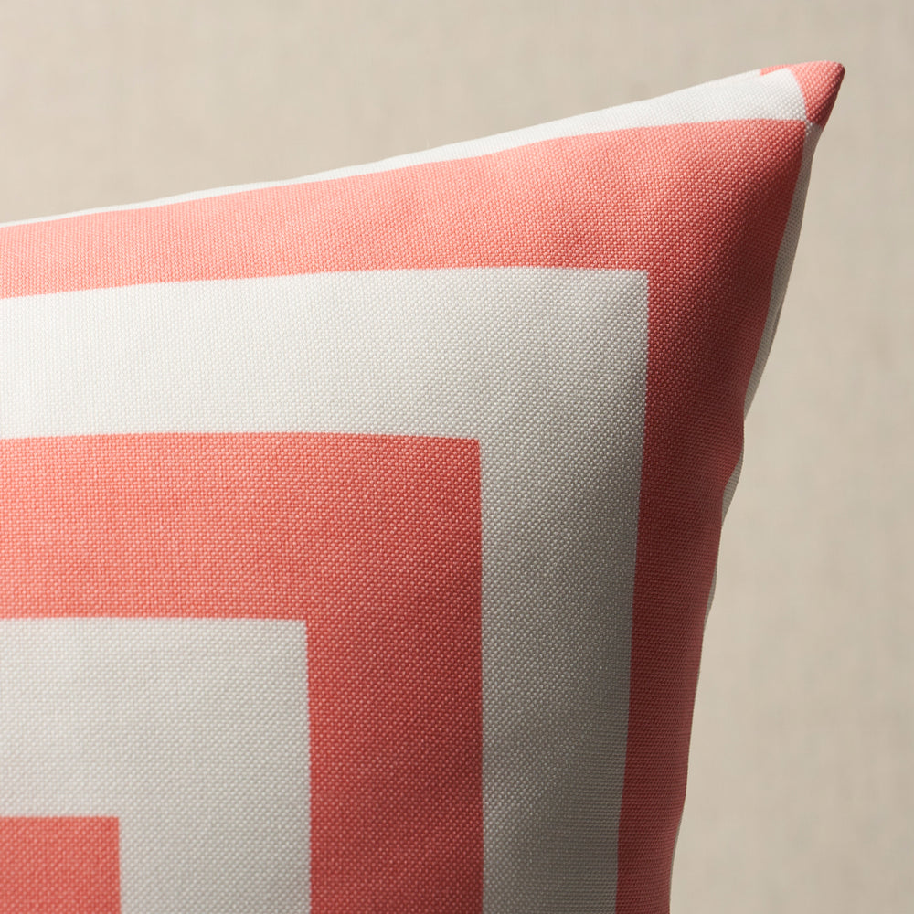 Roxbury I/O Pillow - Coral
