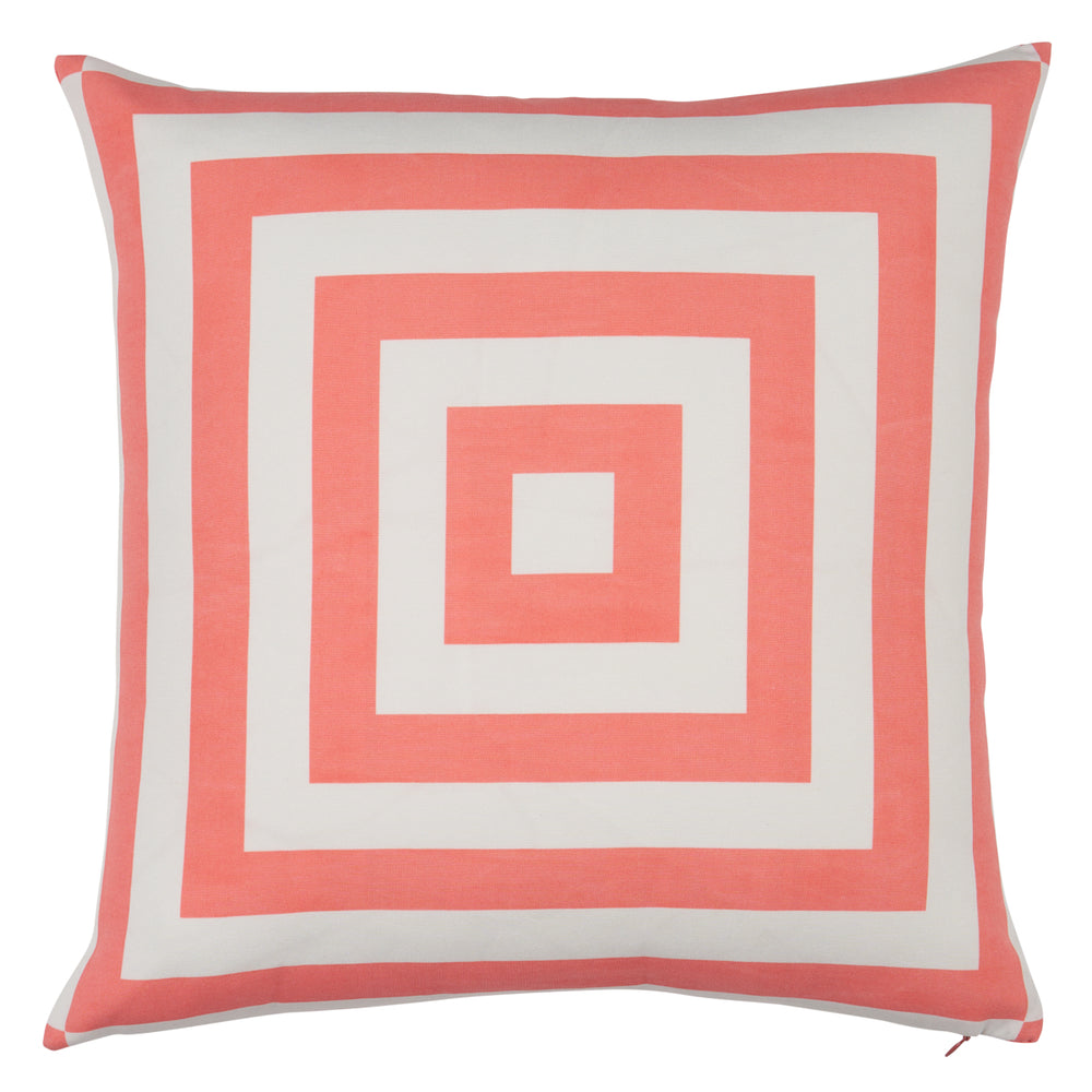 Roxbury I/O Pillow - Coral