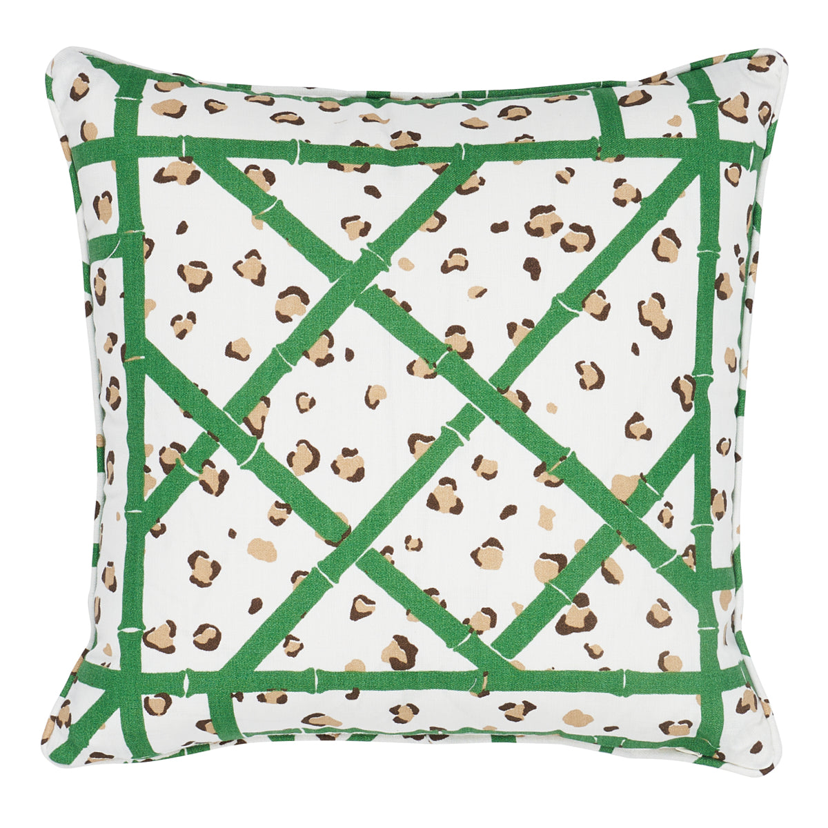 Fancy Beast I/O Pillow - Safari Green