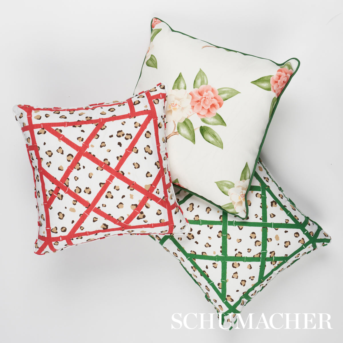 Fancy Beast I/O Pillow - Coral Cheetah