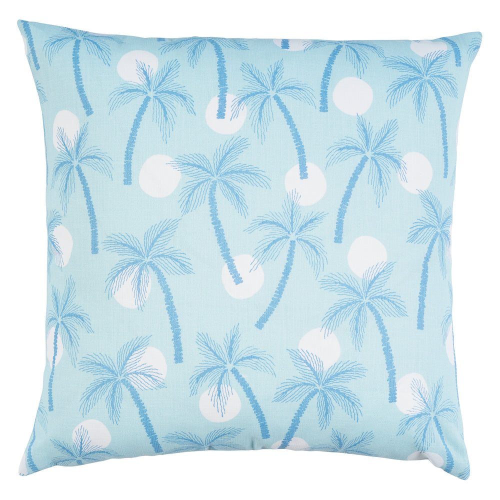 Clarabella Palm I/O Pillow - Pool