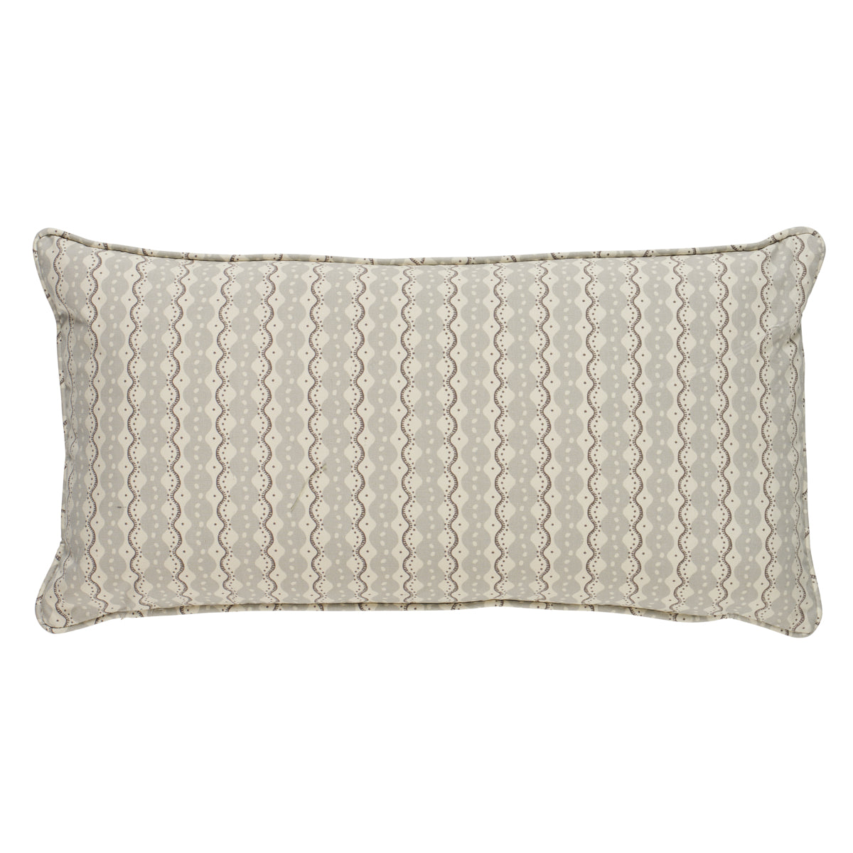 Cuscino a righe millepiedi | Pomice