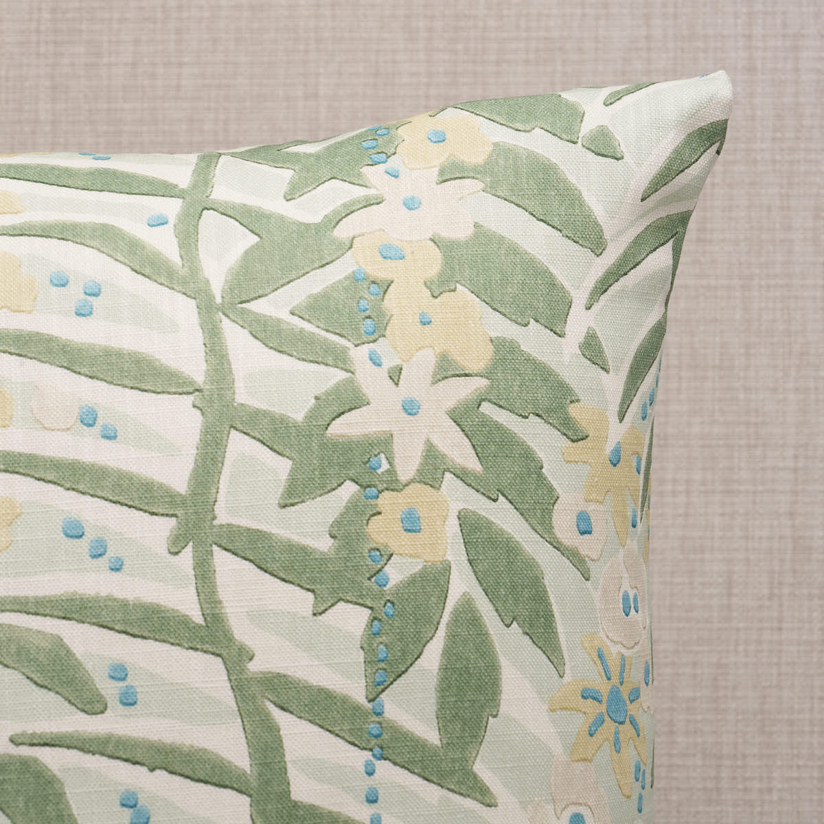Ashbee Botanical Pillow | Aqua
