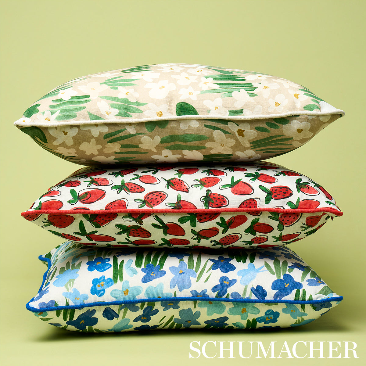 Sweet Violette I/O Pillow - Blue