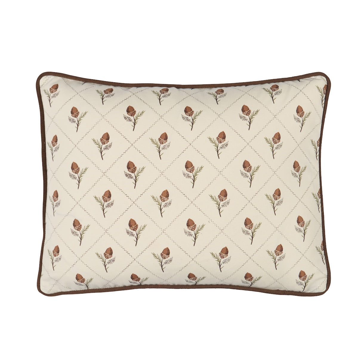 Holden Hand Print Pillow | Cream
