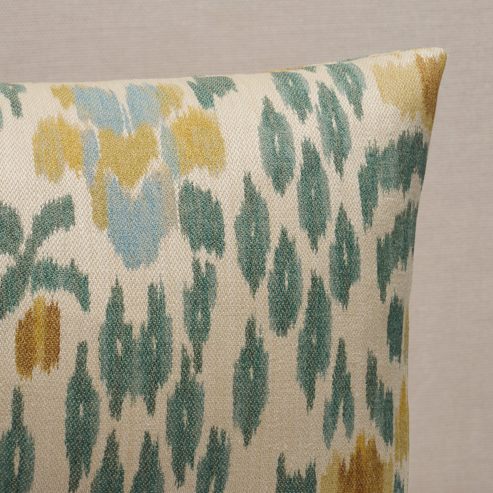 Leonora Warp Print Pillow | Citron
