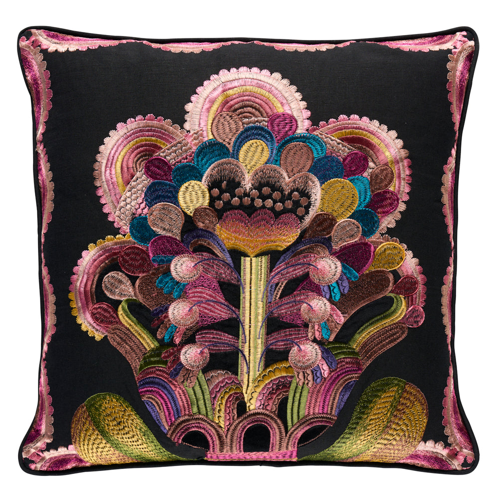 Le Coeur de la Fleur Pillow | Night
