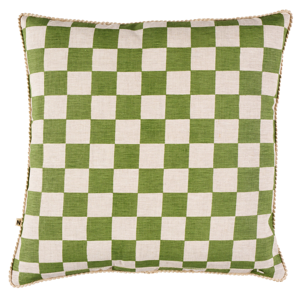 Small Checkers 20" Pillow | Thyme