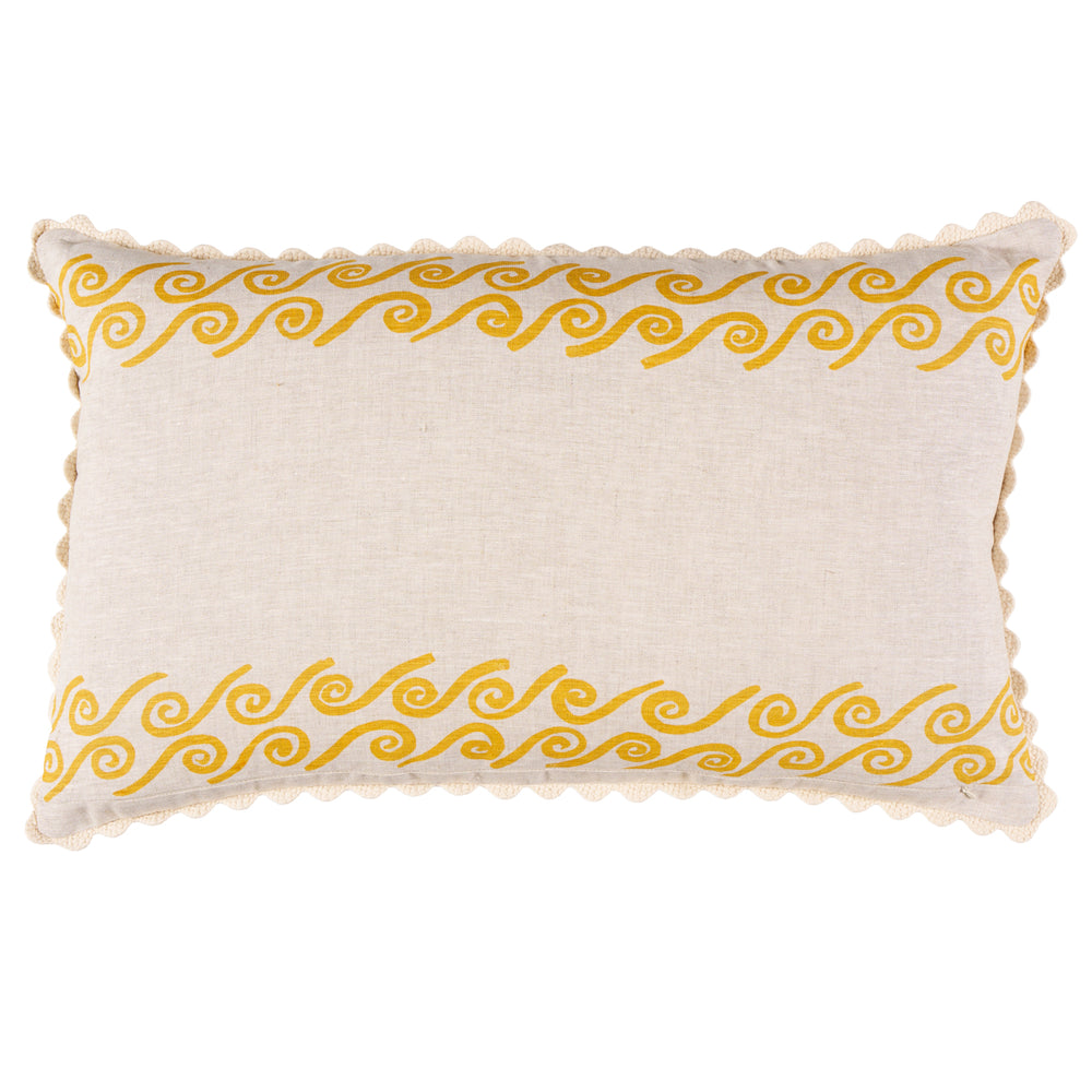 Surf Lumbar Pillow | Golden