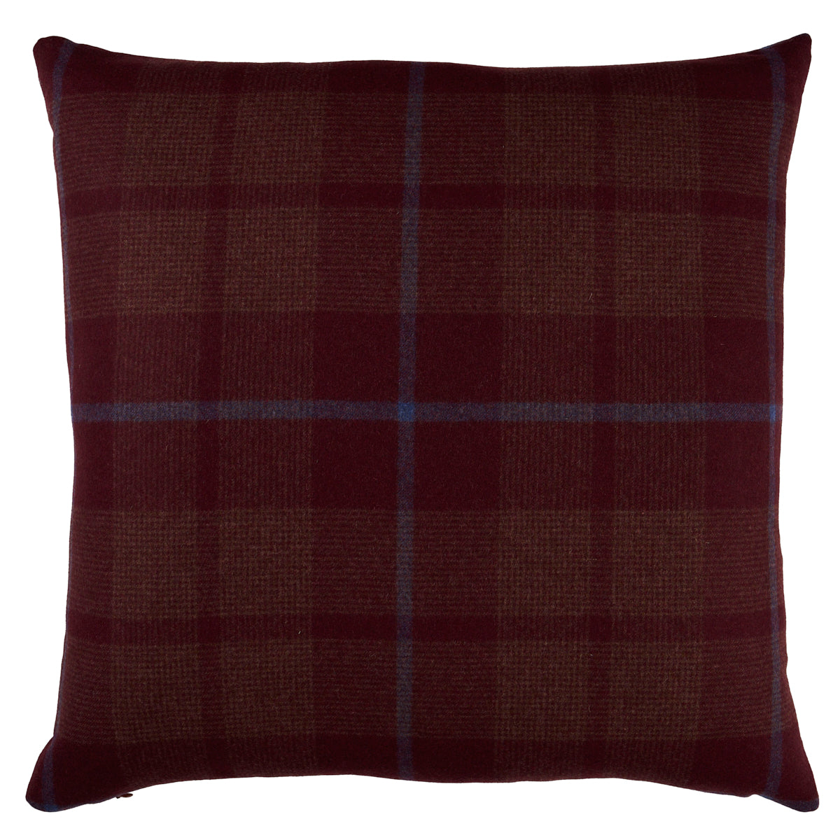 Cuscino scozzese in lana Montana | Borgogna