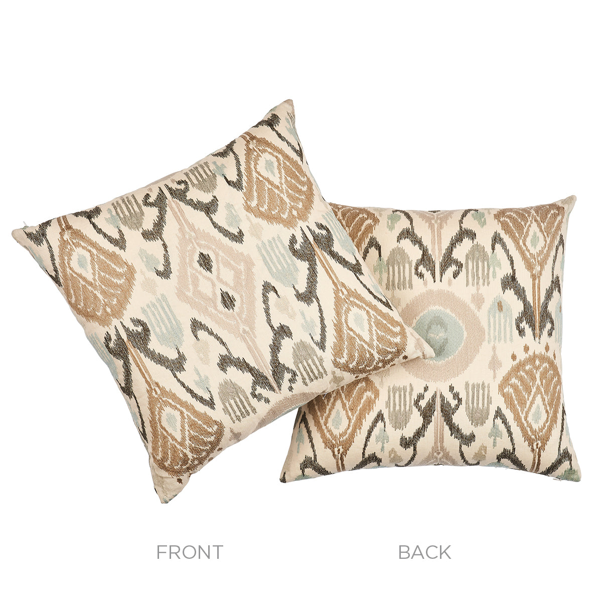 Turkestan Embroidery Pillow | Moonstone