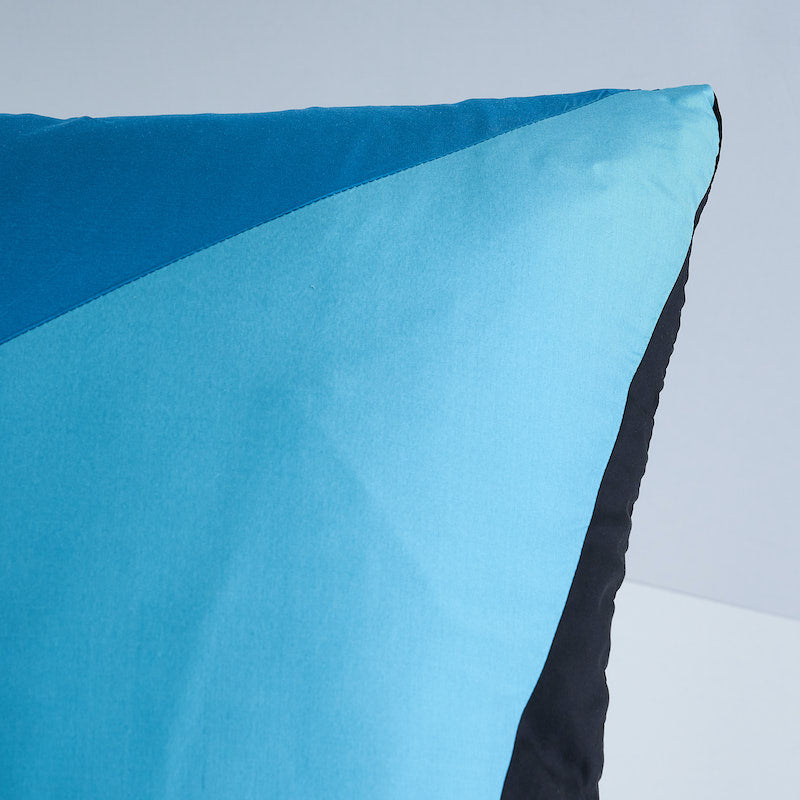 Cubist Pillow | Peacock