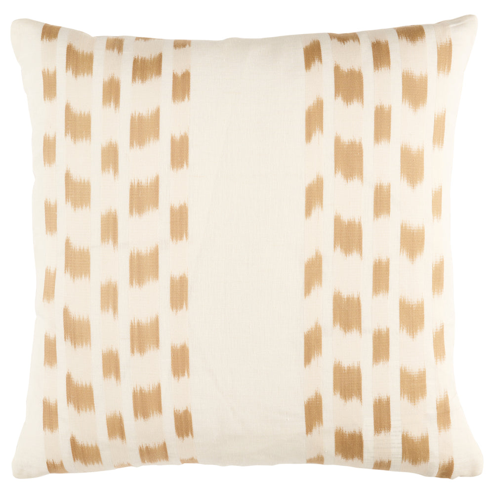 Izmir Ikat Stripe Pillow | Sand