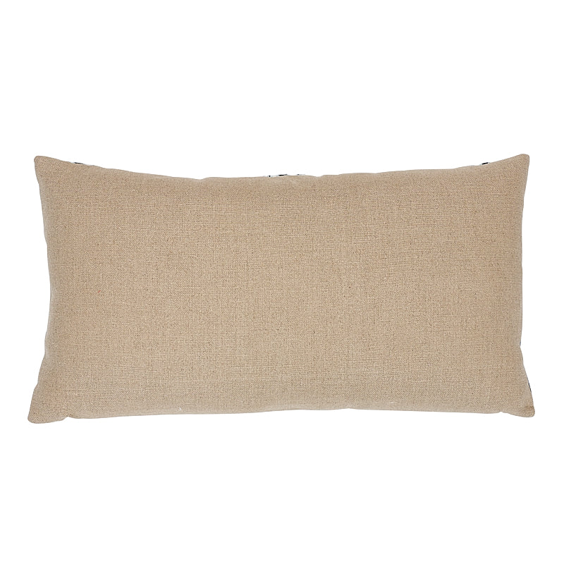 Tulip Flamestitch Pillow | Blue