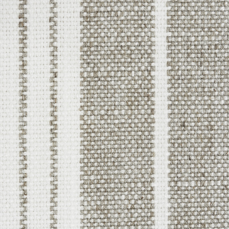 Cuscino a righe Horst | Grisaglia