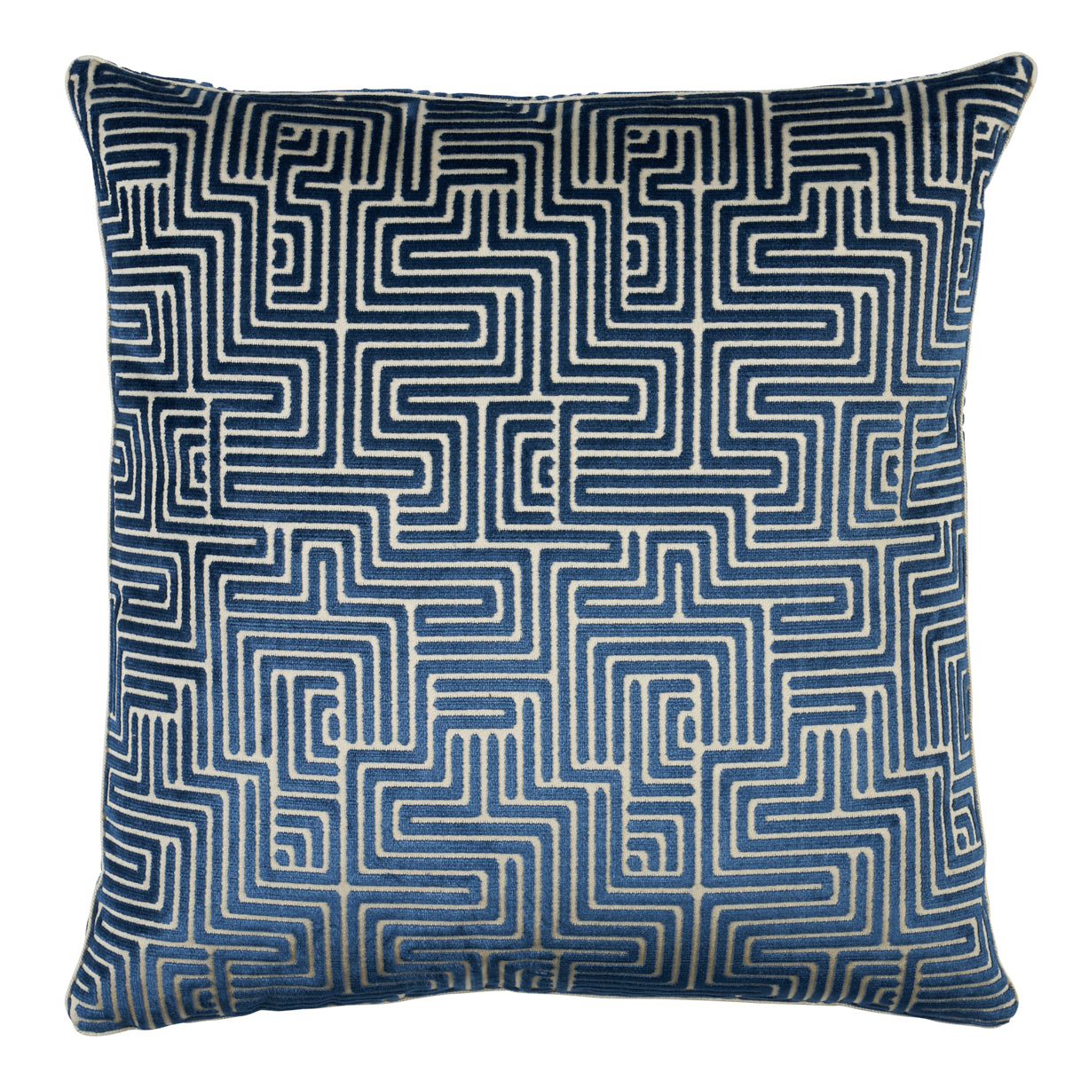 Cuscino in velluto Lisbona | Blu notte