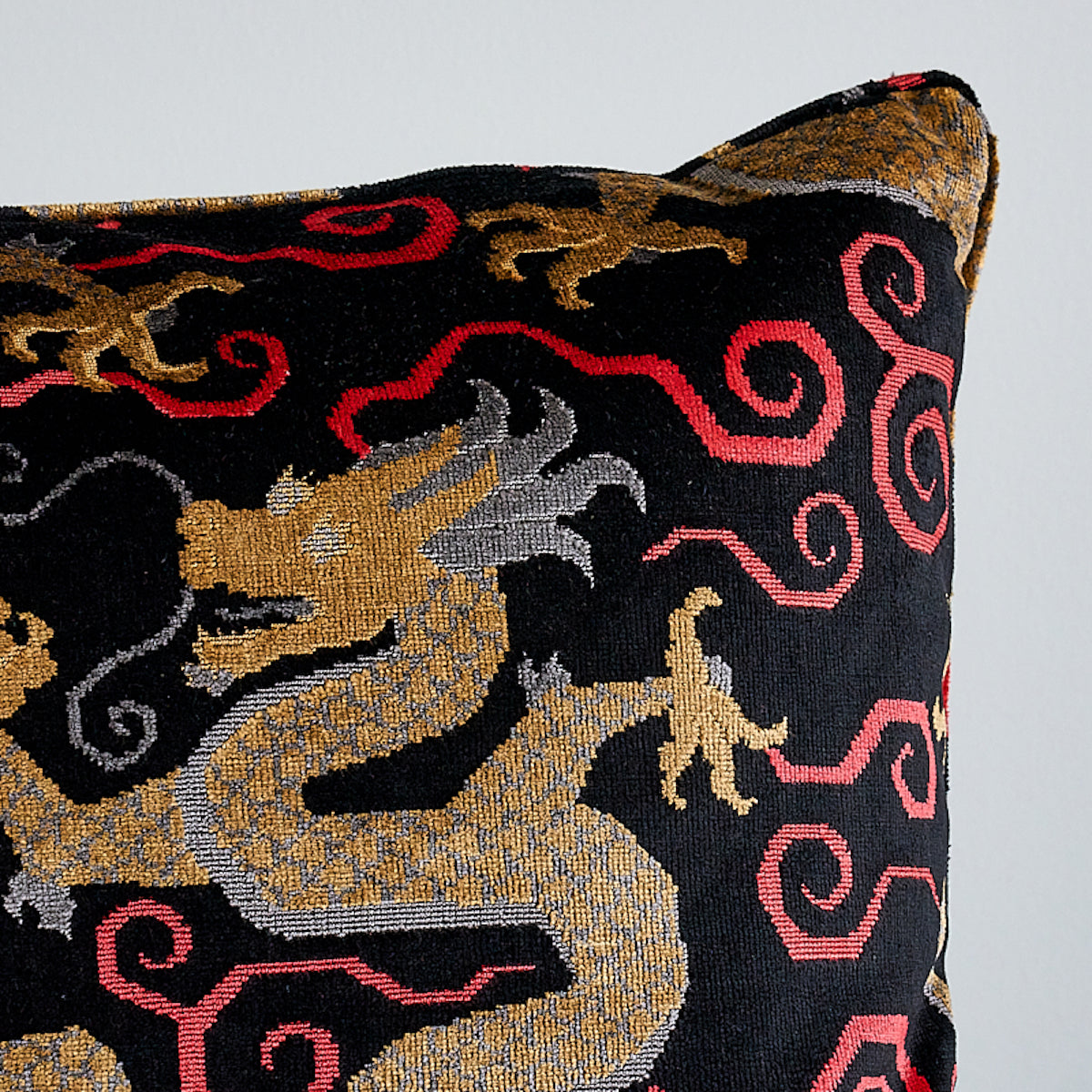 Cuscino in velluto Bixi | Onice