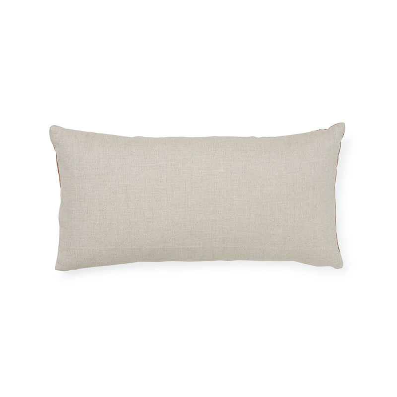 Cuscino ricamato Wentworth | Ruggine