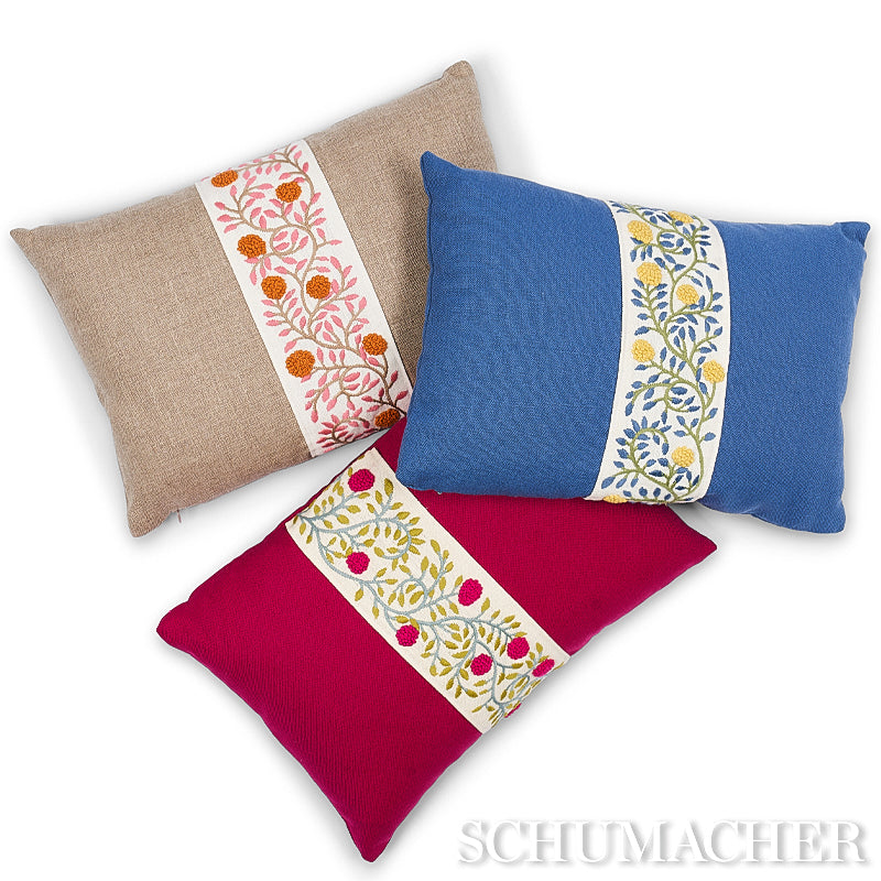 Ashoka Pillow | Orange & Pink