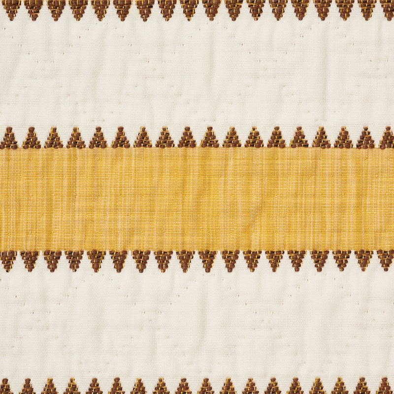 Cuscino a righe Isotta | Giallo