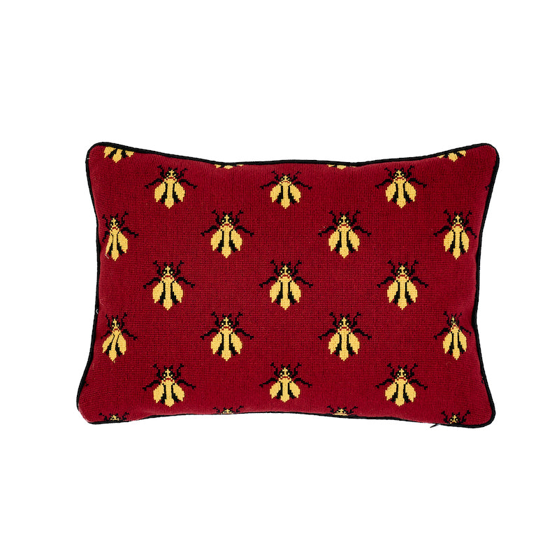 Cuscino Epingle ape | Rosso